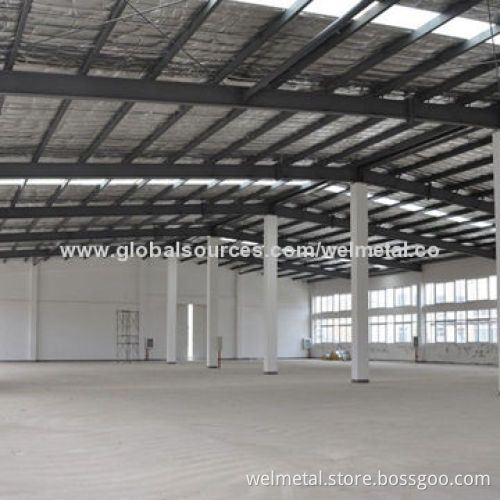 Steel Frame Warehouse, High-strength and Stiffness, High-weight Bearing